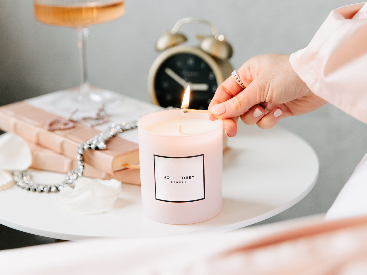 How to Burn a Candle The Secret to Making a Candle Burn Evenly Hotel