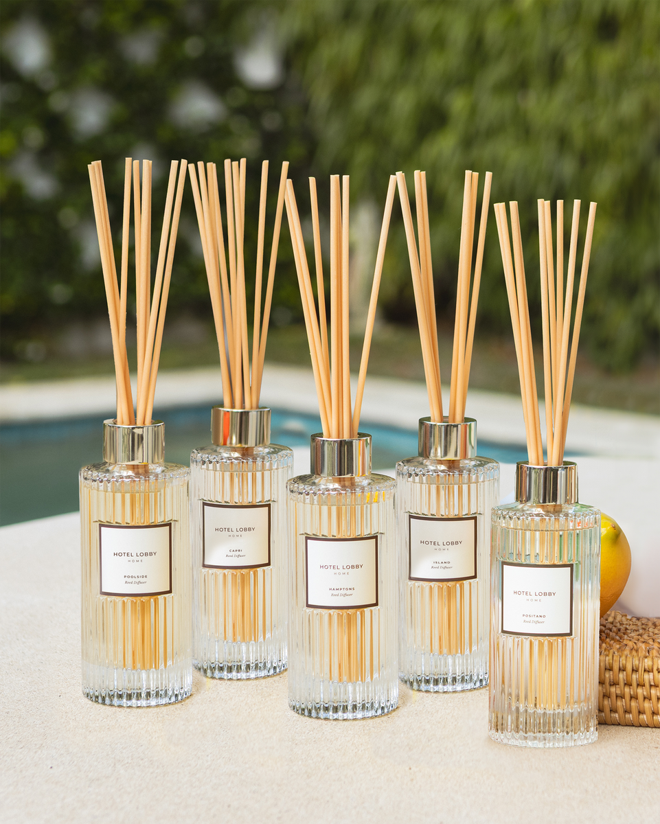 Summer Collection Reed Diffusers– Hotel Lobby Candle