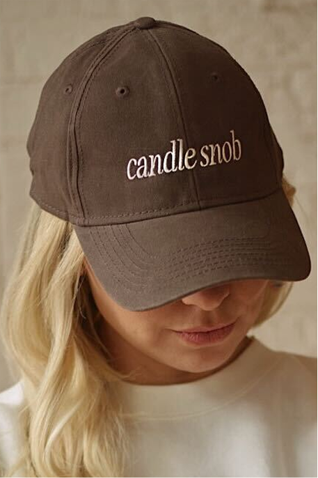 Candle Snob Hat in Chocolate Brown