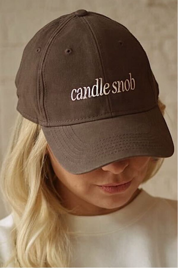 Candle Snob Hat in Chocolate Brown