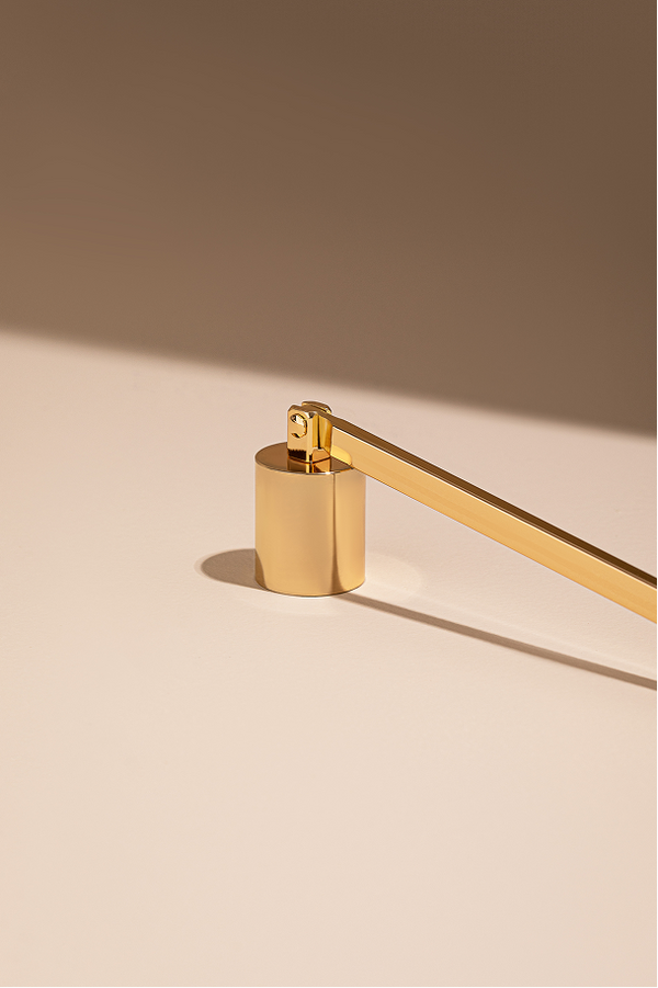 Gold Candle Snuffer