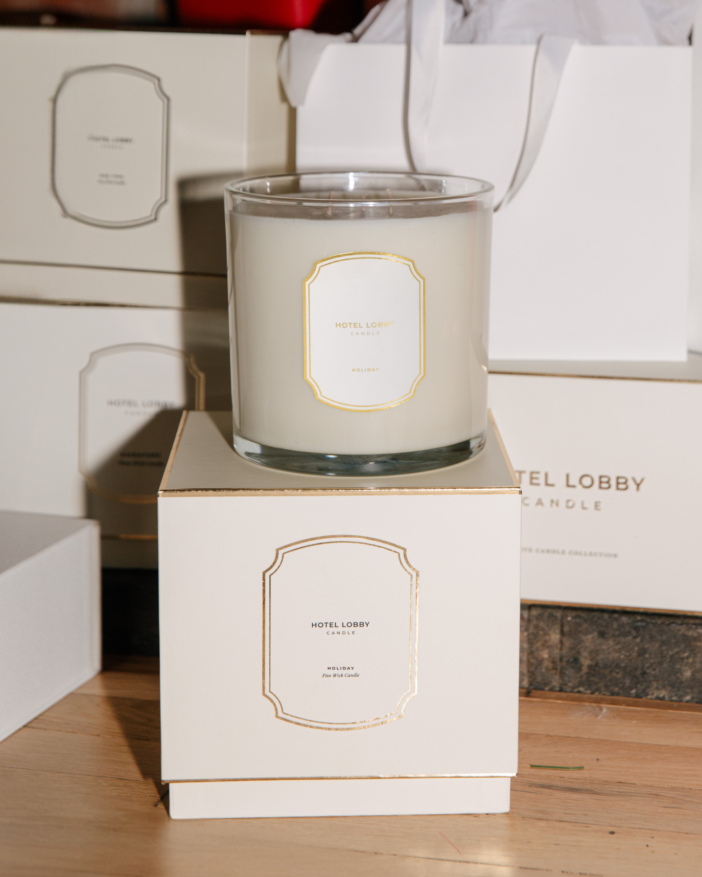 Holiday Five-Wick Candle