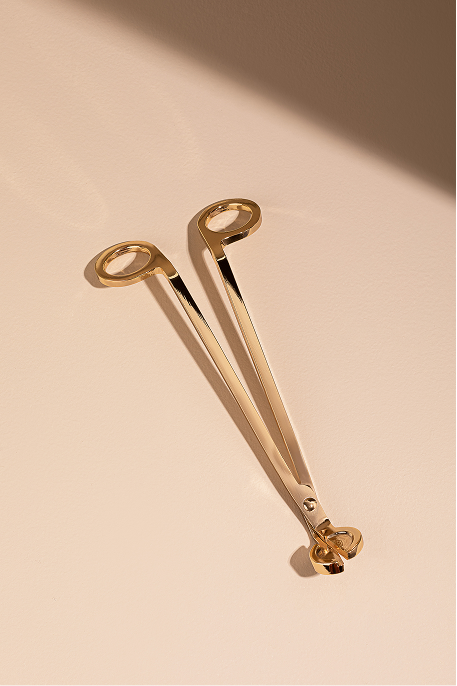 Gold Candle Wick Trimmer