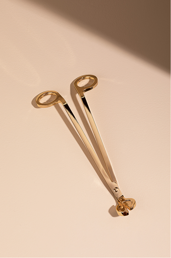 Gold Candle Wick Trimmer