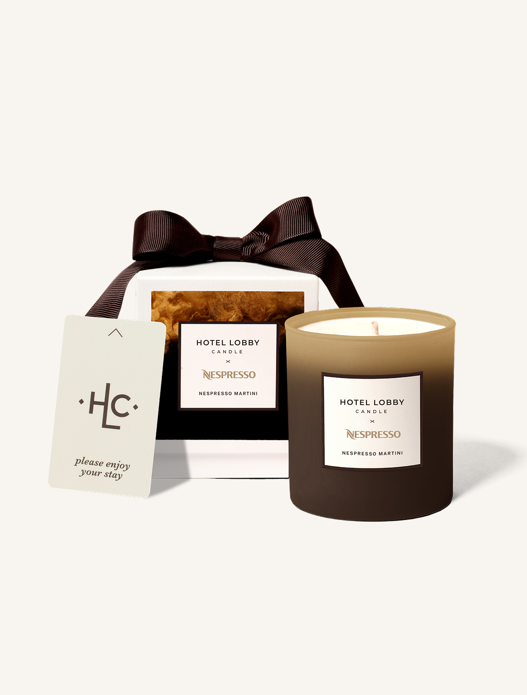 Nespresso Martini Candle– Hotel Lobby Candle